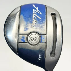 Used Adams BLUE Mens Fairway Wood RH 3 Wood