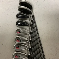 Used Adams Golf A2OS HYBRID IRONS Mens Package Set RH Red 8 Piece