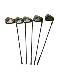 Used Adams Golf TIGHT LIES Mens Package Set RH Royal Blue 10 Piece