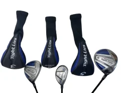 Used Adams Golf TIGHT LIES Mens Package Set RH Silver 11 Piece