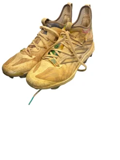 Used Adidas ADIZERO BB/SB Cleats White Senior 9