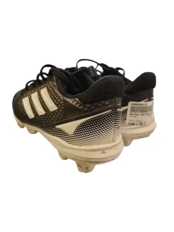 Used Adidas ADIZERO BLACK BB/SB Cleats Black Junior 04.5