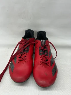 Used Adidas ADIZERO ELECTRIC II FB CLEATS Adult FB Cleats Red And Black Senior 12