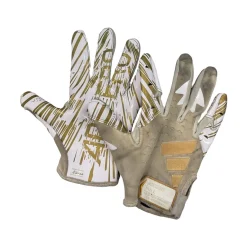 Used Adidas ADIZERO FB Gloves White MD