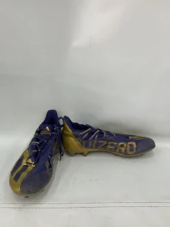 Used Adidas Adult FB Cleats Purple Senior 12.5