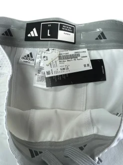 Used Adidas Adult FB Pants White LG
