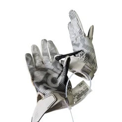 Used Adidas ADULT RECEIVER GLOVES FB Gloves White LG