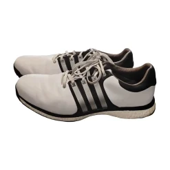 Used Adidas BOOST Mens Golf Shoes White Senior 11