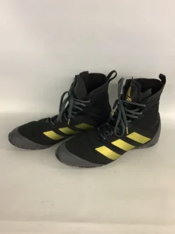 Used Adidas Boxing Shoes Black Senior 7.5