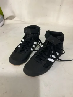 Used Adidas Boxing Shoes Black Junior 02