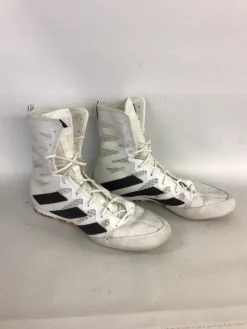 Used Adidas Boxing Shoes White Senior 8
