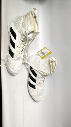 Used Adidas Boxing Shoes White Senior 7.5
