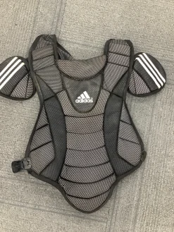 Used Adidas CHEST PROTECTOR Catchers Chest Protector Black Youth