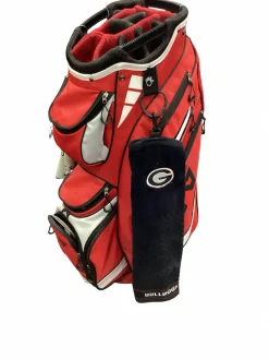 Used Adidas EG RED STAND BAG Mens Stand Bag Red