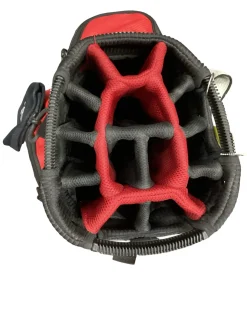 Used Adidas EG RED STAND BAG Mens Stand Bag Red