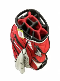 Used Adidas EG RED STAND BAG Mens Stand Bag Red