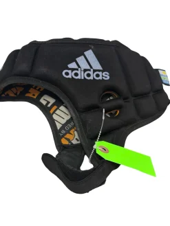 Used Adidas GAMEBREAKER Soft Shell Headgear Football Helmet Black LG