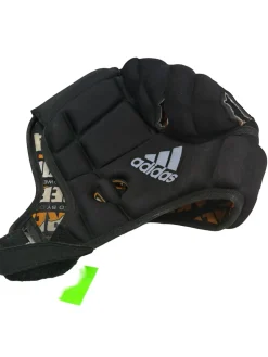 Used Adidas GAMEBREAKER Soft Shell Headgear Football Helmet Black LG