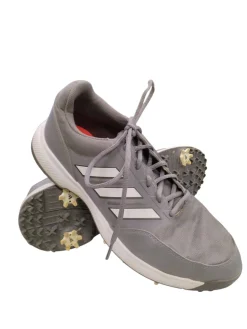 Used Adidas Mens Golf Shoes Grey Senior 10
