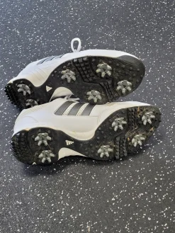 Used Adidas Mens Golf Shoes White Senior 7