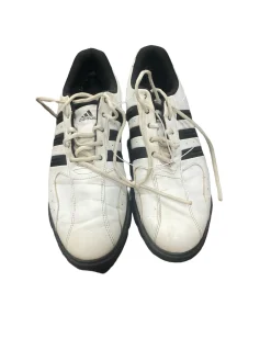 Used Adidas Mens Golf Shoes White Senior 10