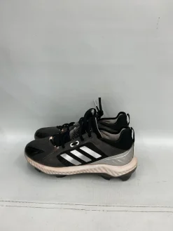 Used Adidas PURE HUSTLE BB/SB Cleats Black Senior 8