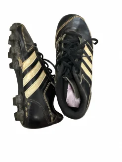 Used Adidas 3 STRIPE BASEBALL BB/SB Cleats Black Junior 03