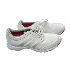 Used Adidas TECH RESPONSE Womens Golf Shoes White Senior 7.5