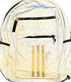 Used ADIDAS WHT Backpack White