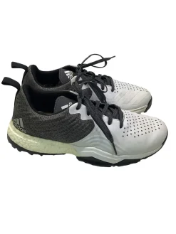 Used Adidas Womens Golf Shoes White And Grey Senior 7