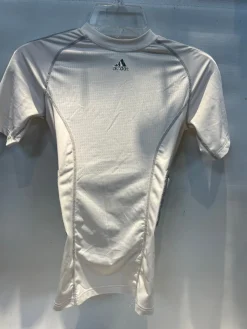 Used Adidas YTH XL PADDED SHIRT FB Top Youth White XL
