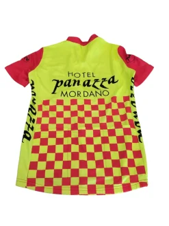 Used Adult Cycling Top Yellow LG