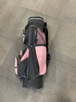 Used Affinity PINK CART BAG Womens Cart Bag Black And Pink