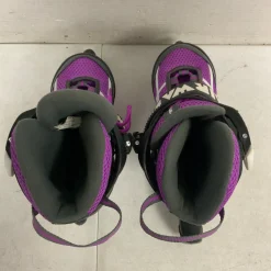 Used Airwalk ABEC-5 SIZE 1-4 Junior Rec Fitness Skates Purple Adjustable