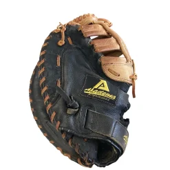 Used Akadema AEAA65 BB/SB First Base LH Throw Black And Natural 13"