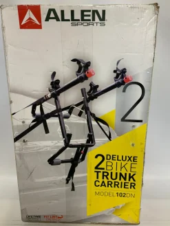 Used Allen 2 BIKE CARRIER Rear Mount Carrier Black