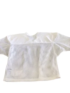 Used Alleson PRACTICE JERSEY FB Top Youth White LG