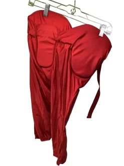 Used Alleson RED INTEGRATED FB PANTS Youth FB Integrated Pants Red XL