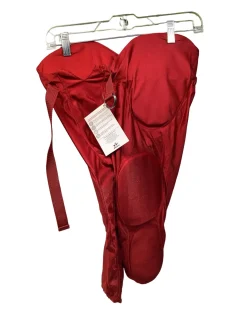 Used Alleson RED INTEGRATED FB PANTS Youth FB Integrated Pants Red XL