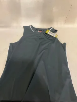 Used Alleson SOFTBALL JERSEY BB/SB Jersey Grey MD