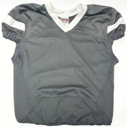 Used Alleson YOUTH PRACTICE JERSEY FB Top Youth Black MD