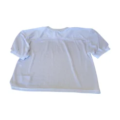 Used Alleson YOUTH PRACTICE JERSEY FB Top Youth White L/XL