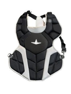 Used All Star ALL STAR CHEST PROTECTOR Catchers Chest Protector Black Junior
