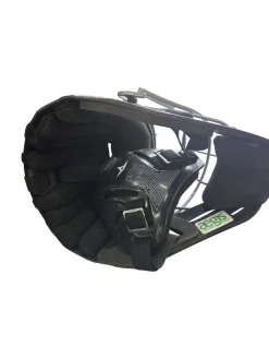 Used All Star CATCHER HELMET 7-7.5 Catchers Helmet w/Mask Black One Size