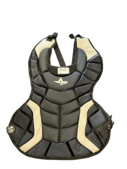 Used All-Star CHEST PROTECTOR Catchers Chest Protector Black Adult