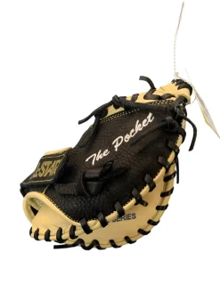Used All-Star CM100TM TRAINING MITT BB/SB Catchers RH Throw Black 28"