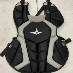 Used All-Star CPCC1216PS-1 Catchers Chest Protector Black Intermed