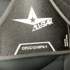 Used All-Star CPCC1216PS-1 Catchers Chest Protector Black Intermed