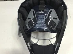 Used All-Star MVP2500-1 Catchers Helmet w/Mask Navy Blue LG