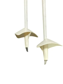 Used ALLTONEN Womens DH Ski Pole White 110 cm / 44 in